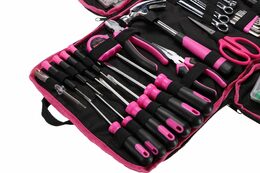 Sada nářadí Sixtol HOME PINK 120 BAG