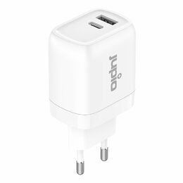 Adaptér Jupio Dual USB GaN Charger 30W - zásuvka/USB + USB-C