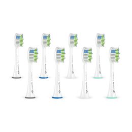 TrueLife SonicBrush UV Heads White Standard 8 Pack