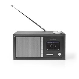 Nedis RDIN3000BK - Internetové Rádio -Stolní Provedení/Bluetooth/Wi-Fi /FM/Inter