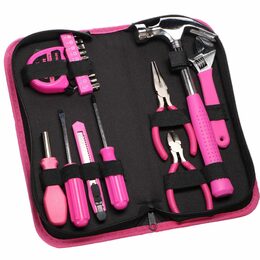 Sada nářadí Sixtol HOME PINK 20