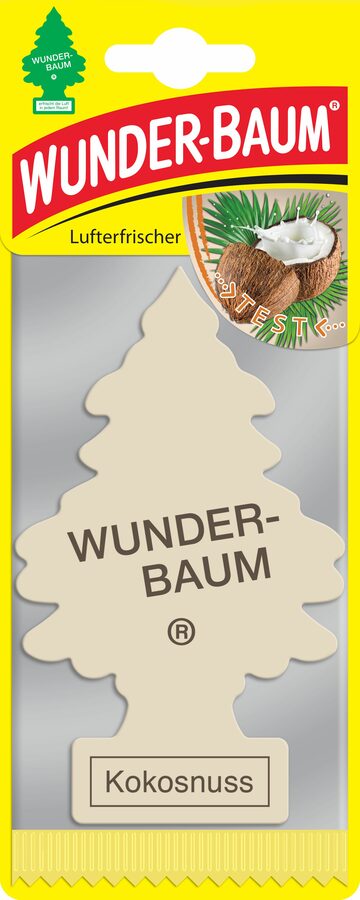 Wunder-baum stromeček Kokosnuss vůně do auta