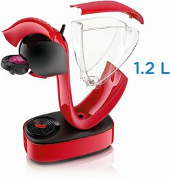 Krups KP170531 Nescafé Dolce Gusto Infinissima manuální kapslový červený