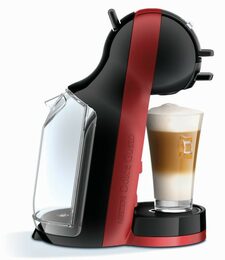 Krups Nescafé Dolce Gusto Mini Me Piano Black/Cherry Red KP120H