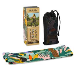 Spokey BLOSSOME Sada fitness bavlněných gum, 3 ks + obal