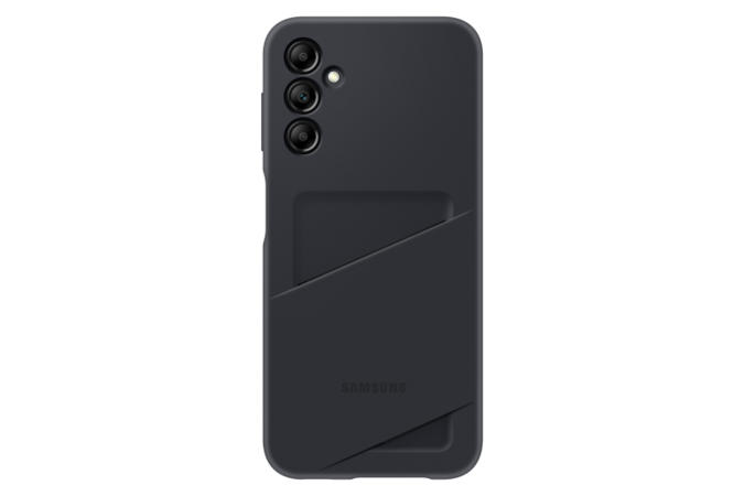 Zadní kryt s kapsou na kartu pro Samsung Galaxy A14 EF-OA146TBEGWW černý