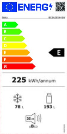 energetický štítek