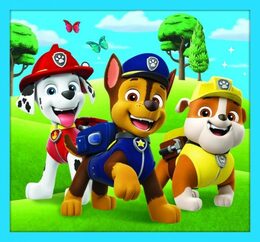 Puzzle Paw Patrol Tlapková Patrola 10v1 Spolehlivý tým v krabici 40x27x6cm