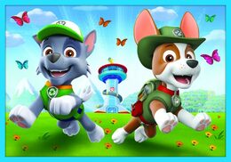 Puzzle Paw Patrol Tlapková Patrola 10v1 Spolehlivý tým v krabici 40x27x6cm