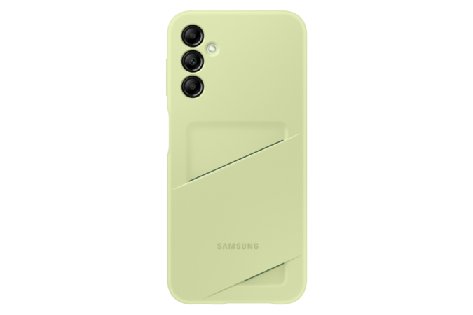 Zadní kryt s kapsou na kartu pro Samsung Galaxy A14 EF-OA146TGEGWW lime