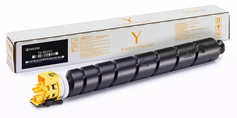 Kyocera toner TK-8525Y žlutý na 20 000 A4 (při 5% pokrytí), pro TASKalfa 4052ci/