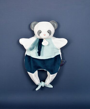 Doudou Panda v tašce 3v1