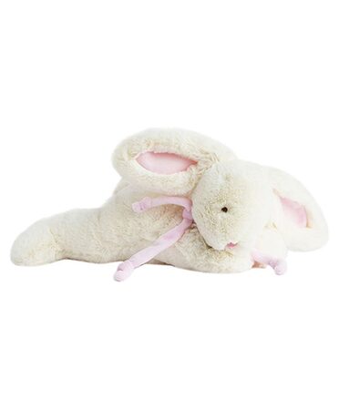 Doudou Dárková sada - Plyšový králíček pink 30 cm
