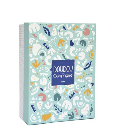 Doudou Dárková sada - Plyšový muchláček dinosaurus zelený 25 cm