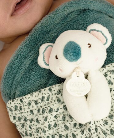 Doudou Dárková sada šťastná koala Yoca pléd a muchláček
