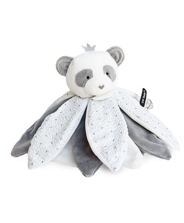 Doudou Dárková sada - plyšový muchláček panda 26 cm