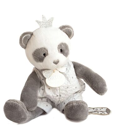 Doudou Dárková sada - plyšová hračka panda 20 cm