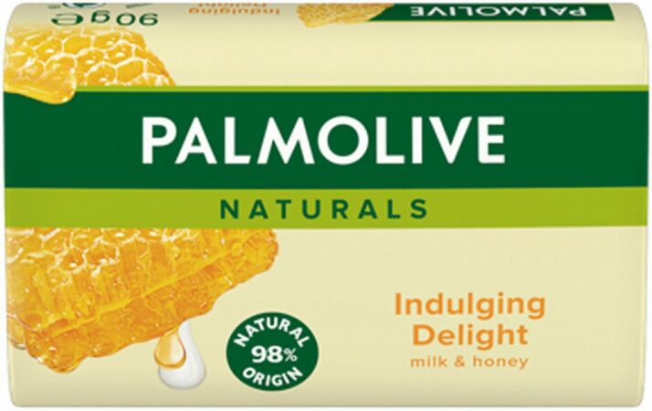 Palmolive Naturals Indulging Delight toaletní mýdlo Milk & Honey 90 g