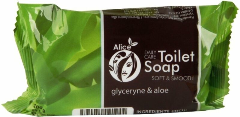 Alice toaletní mýdlo glycerin & aloe 100 g