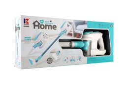 Vysavač plast 18cm na baterie se světlem, zvukem v krabici 54x23x9cm