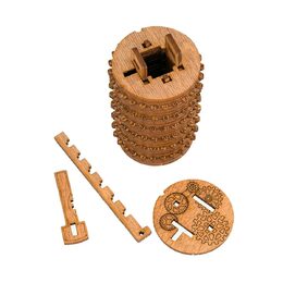 iDventure 3D dřevěná skládačka hlavolamu Cryptex