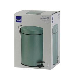 KELA Kosmetický koš Monaco kov zelená 3l KL-24287