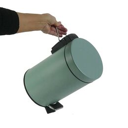 KELA Kosmetický koš Monaco kov zelená 3l KL-24287