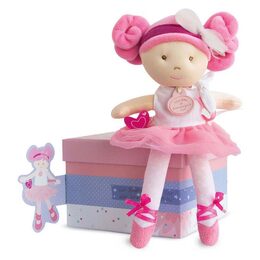 Doudou Jolijou Panenka mini baletka "Les Tutus" 23 cm