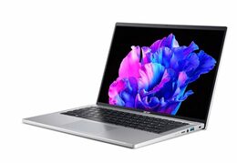 Ntb Acer Swift Go 14 (SFG14-71-71K1) i7-13700F, 14", 2880 x 1800, RAM 16GB, SSD 1024 GB, Intel Iris Xe , FPR, Microsoft Windows 11 Home  - stříbrný