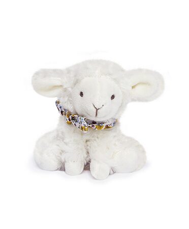 Doudou Plyšový beránek s šátkem 12 cm