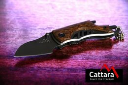 Nůž Cattara RIB zavírací s pojistkou 14 cm