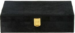 HOMESTYLING Šperkovnice 28x19 cm černá KO-HZ1810080