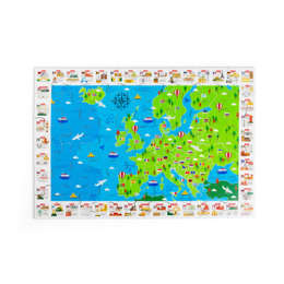 Bigjigs Toys Puzzle Evropské památky