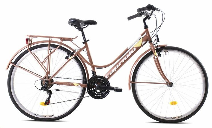 Trekové jízdní kolo Capriolo TOUR-SUNRISE Lady 28"/17" bronzové