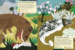 Chronicle Books Kniha aktivit se samolepkami V době dinosaurů