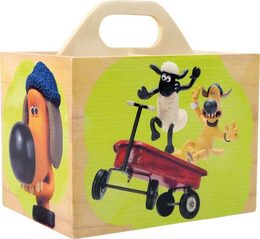 small foot Dřevěný stojánek na tužky ovečka Shaun