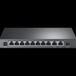 Switch TP-Link TL-SL1311P 8x LAN/PoE+, 2x GLAN, 1x SFP , 65W