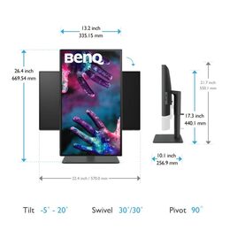 BenQ LCD PD2506Q 25" IPS/1920x1080/165Hz/1ms/DP/HDMI/vesa/repro/low blue light/F