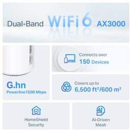 Komplexní Wi-Fi systém TP-Link Deco PX50 (3-pack)