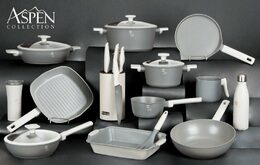 Sada nádobí Berlingerhaus s titanovým povrchem 10 ks Aspen Collection BH-7061