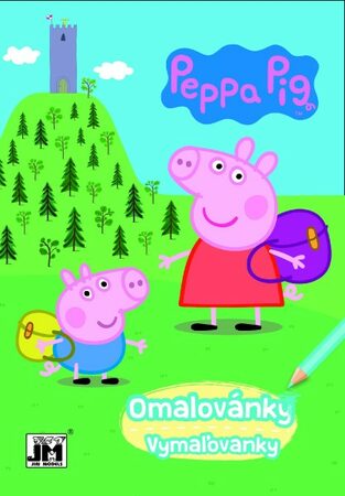 JIRI MODELS Omalovánky A5+/ Peppa výlet