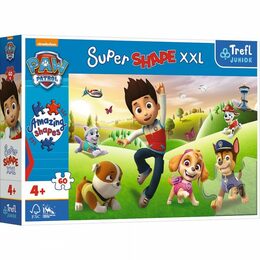 Puzzle 60 XXL Super Shape Tlapková patrola/Paw Patrol 60x40cm v krabici 33x23x6cm