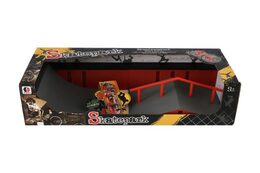 Skatepark - skateboard prstový šroubovací plast 9cm v krabici 44x10x18cm