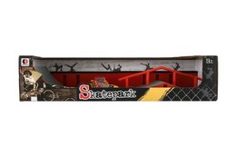 Skatepark - skateboard prstový šroubovací plast 9cm v krabici 44x10x18cm