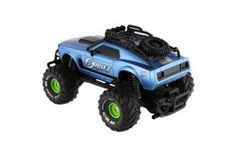 Teddies Auto RC Off-Road plast 25cm na baterie 2,4GHz se světlem v krabici 36x19x20,5cm