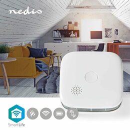 Nedis WIFIDS20WT - Detektor Kouře SmartLife | Wi-Fi | Napájení z baterie | 85 dB