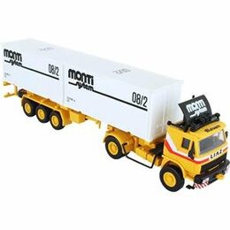 Stavebnice Monti 08/2 Kontejner Liaz 1:48 v krabici 31,5x16,5x7,5cm