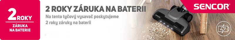 ZÁRUKA 2 ROKY NA BATERII