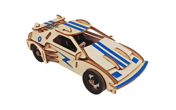 Woodcraft Dřevěné 3D puzzle Závodní auto F 20