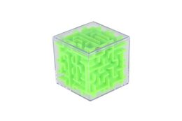 Hlavolam kostka plast 5x5cm 4 barvy na kartě
